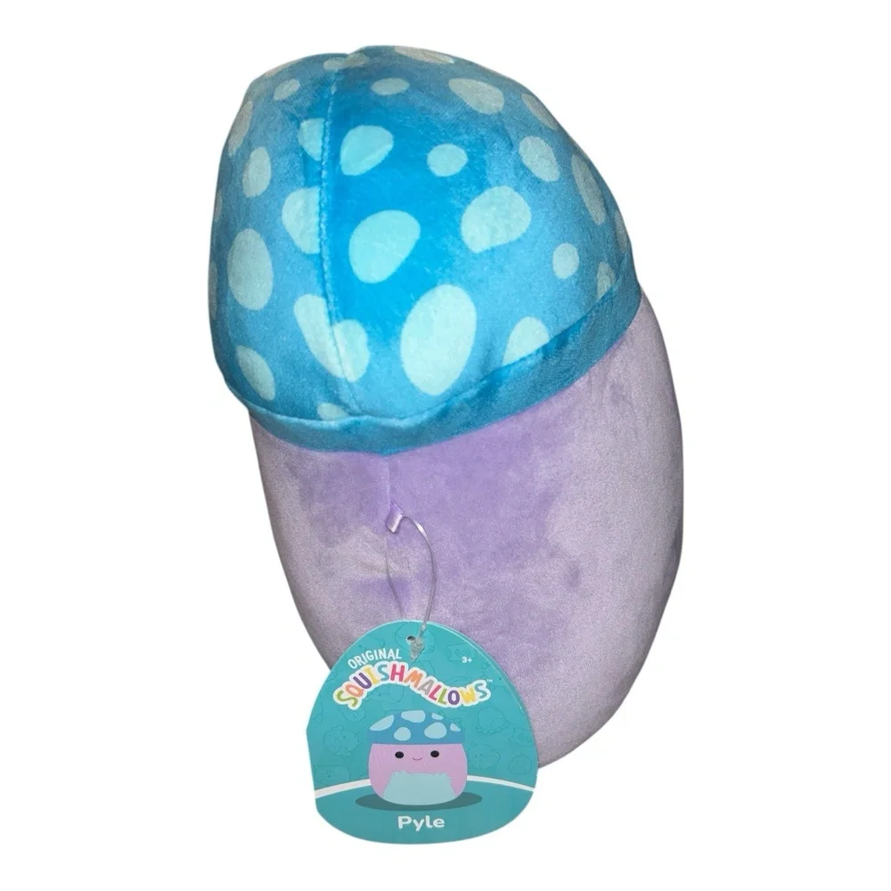 Squishmallows‎ Pyle Mushroom 8” Plush Kellytoy Official Collectible NWT